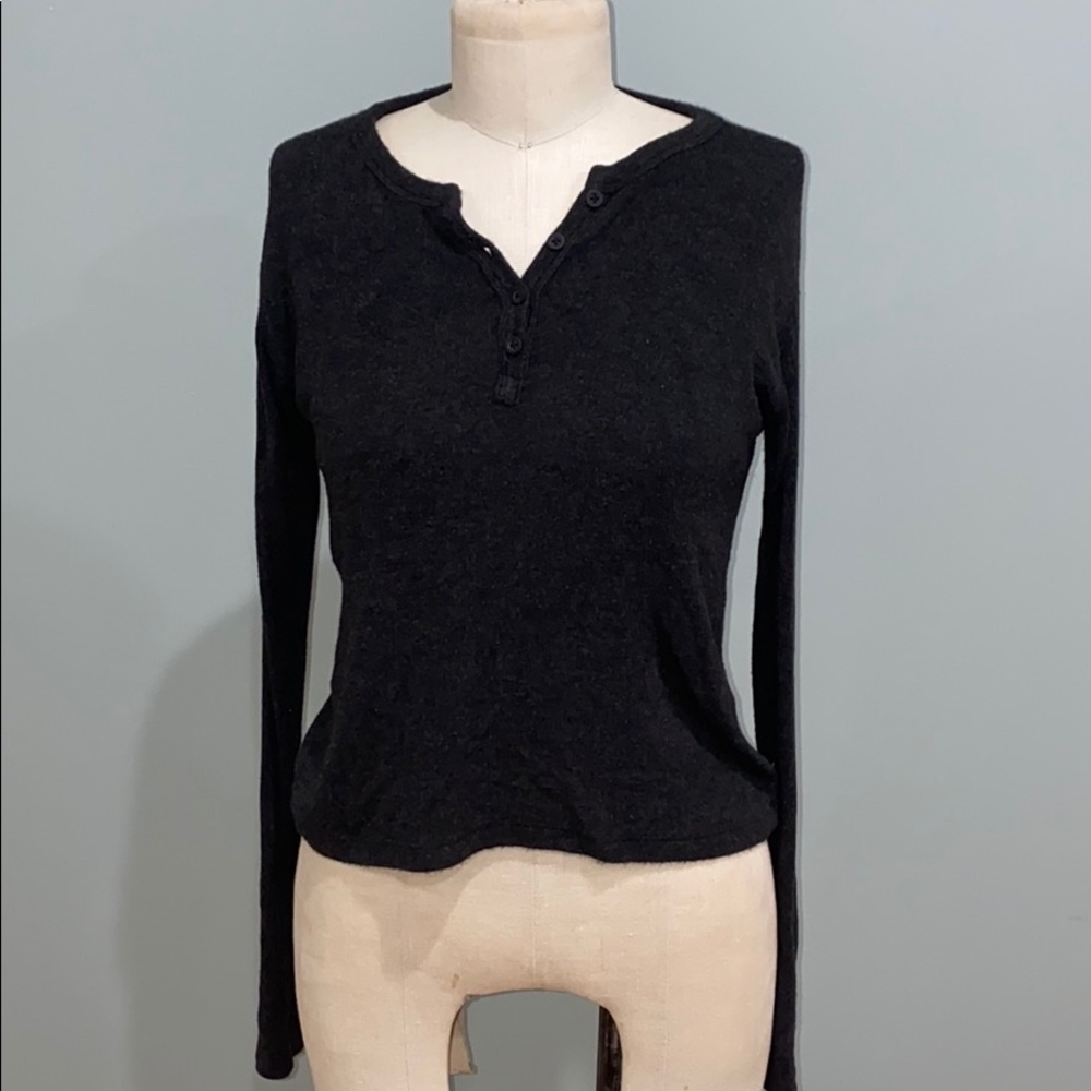 Grey brandy Melville top
